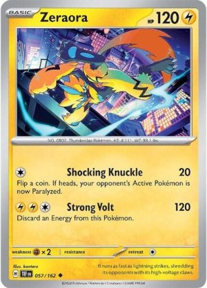Zeraora - 057/162: Temporal Forces