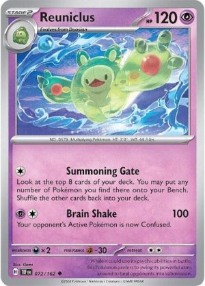 Reuniclus - 072/162: Temporal Forces