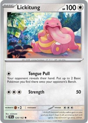 Lickitung - 124/162: Temporal Forces