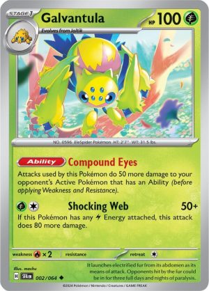 Galvantula - 002/064: Shrouded Fable
