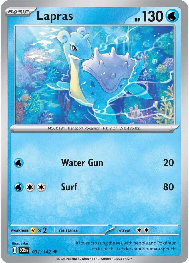 Lapras - 031/142: Stellar Crown