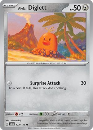 Alolan Diglett - 122/191: Surging Sparks