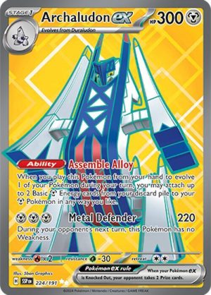 Archaludon ex - 224/191: Surging Sparks