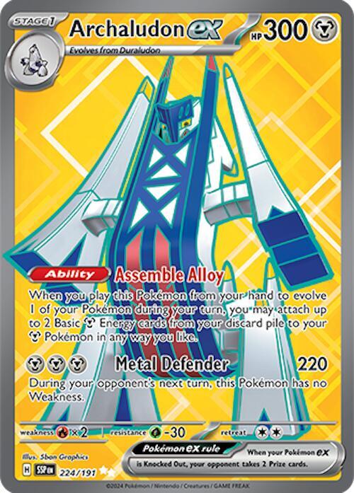 Archaludon ex - 224/191: Surging Sparks