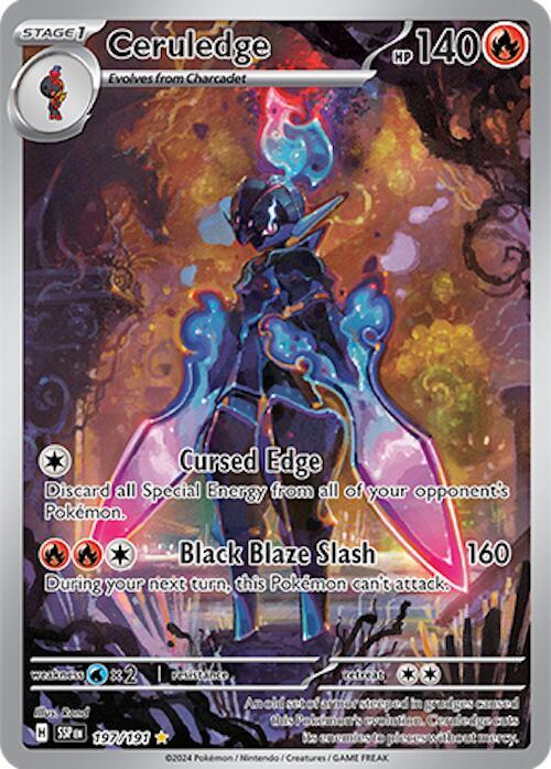 Ceruledge - 197/191: Surging Sparks