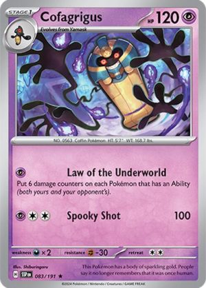 Cofagrigus - 083/191: Surging Sparks