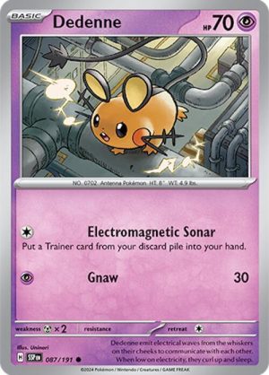 Dedenne - 087/191: Surging Sparks