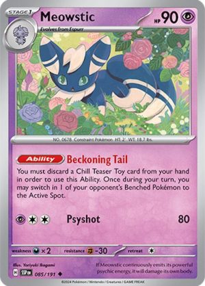 Meowstic - 085/191: Surging Sparks