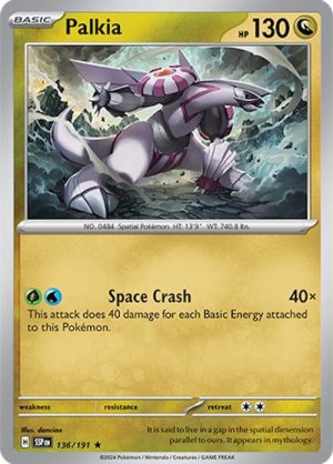 Palkia – 136/191: Surging Sparks
