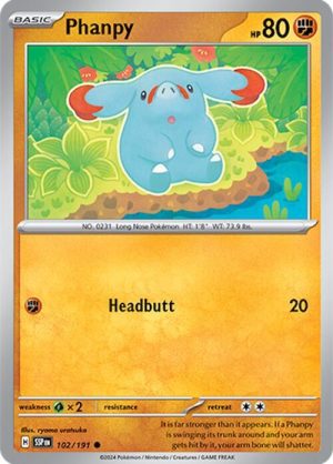 Phanpy – 102/191: Surging Sparks