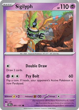 Sigilyph - 081/191: Surging Sparks