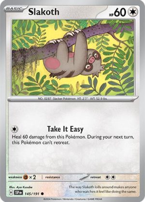 Slakoth - 145/191: Surging Sparks