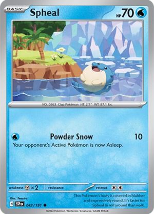 Spheal - 043/191: Surging Sparks