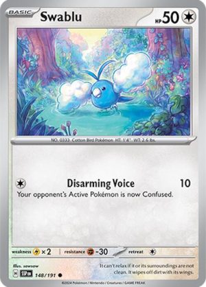 Swablu - 148/191: Surging Sparks