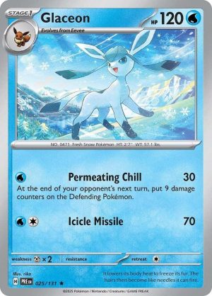 Glaceon - 025/131: Prismatic Evolutions