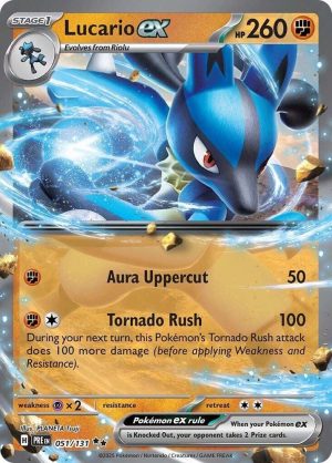 Lucario ex – 051/131: Prismatic Evolutions