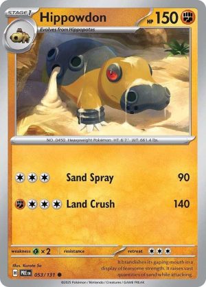 Hippowdon – 053/131: Prismatic Evolutions