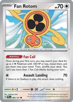 Fan Rotom - 085/131: Prismatic Evolutions
