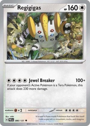 Regigigas – 086/131: Prismatic Evolutions