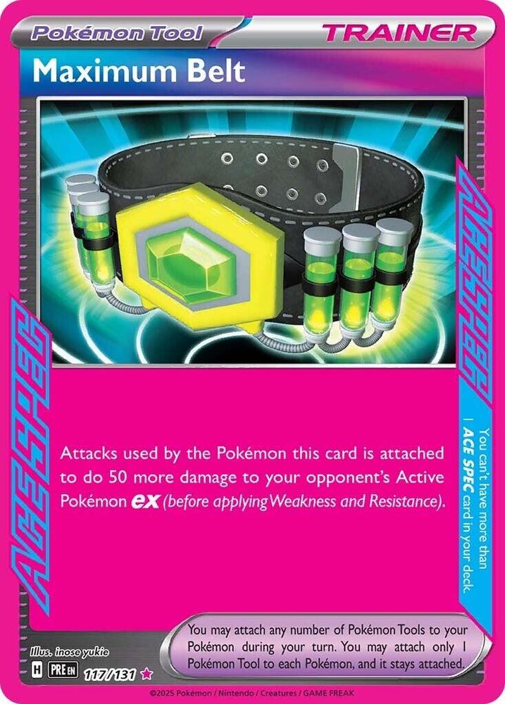 Maximum Belt - 117/131: Prismatic Evolutions