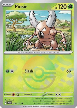Pinsir (Poke Ball Pattern) - 003/131: Prismatic Evolutions