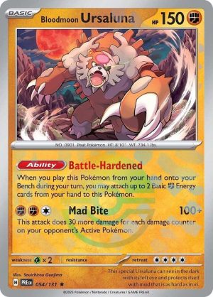 Bloodmoon Ursaluna (Poke Ball Pattern) – 054/131: Prismatic Evolutions