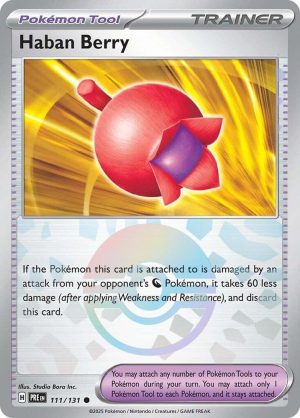 Haban Berry (Poke Ball Pattern) - 111/131: SV: Prismatic Evolutions