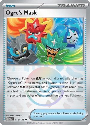 Ogre's Mask (Poke Ball Pattern) - 118/131: Prismatic Evolutions
