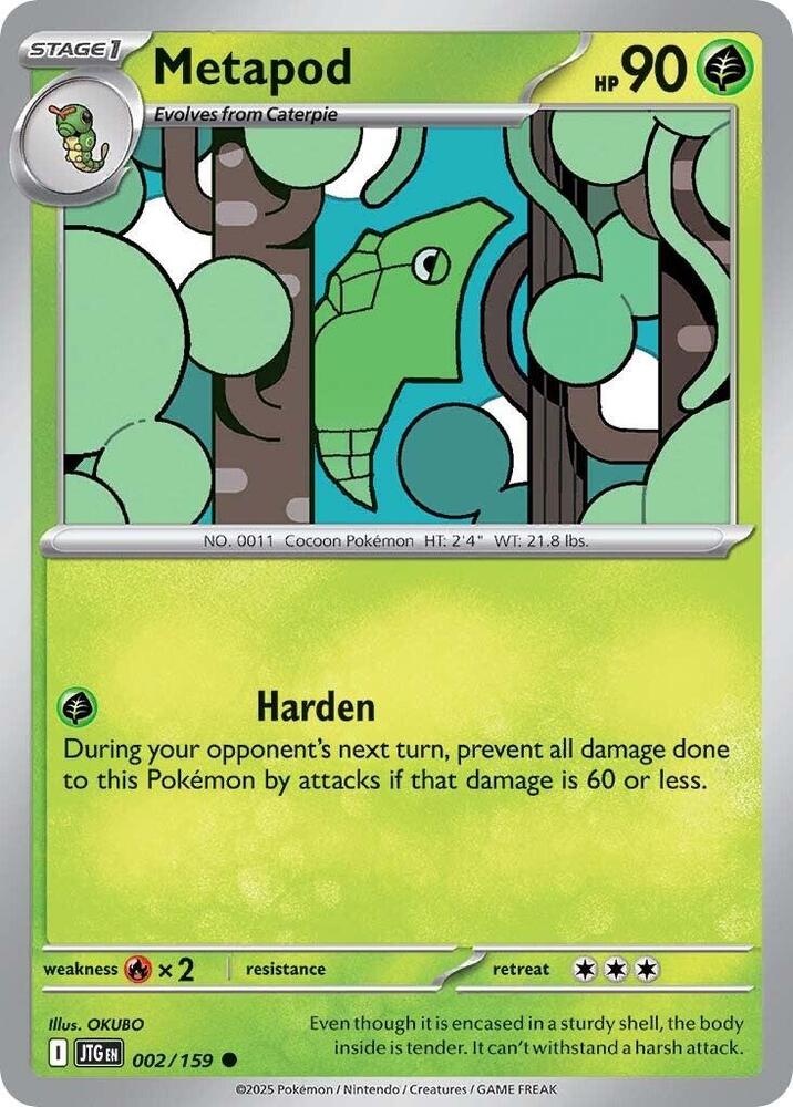 Metapod - 002/159: Journey Together