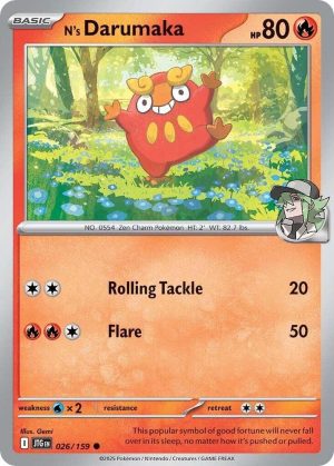 N's Darumaka - 026/159: Journey Together