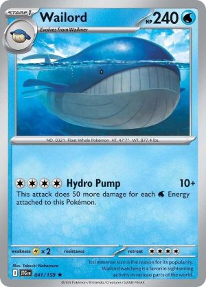Wailord – 041/159: Journey Together
