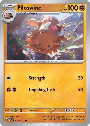 Piloswine - 078/159: Journey Together