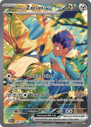 Hop's Zacian ex - 186/159: Journey Together