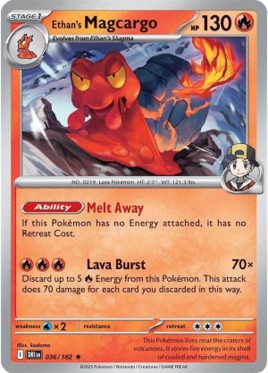 Ethan's Magcargo - 036/182: Destined Rivals