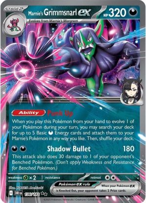 Marnie's Grimmsnarl ex - 136/182: Destined Rivals