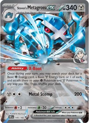 Steven's Metagross ex - 145/182: Destined Rivals