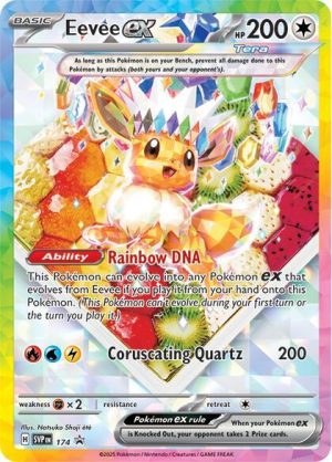 Eevee ex - 174: Scarlet & Violet Promo Cards