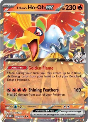 Ethan's Ho-Oh ex - 039/182: Destined Rivals