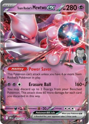 Team Rocket's Mewtwo ex - 081/182: Destined Rivals