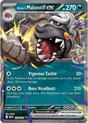 Arven's Mabosstiff ex - 139/182: Destined Rivals