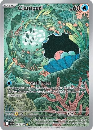 Clamperl - 195/182: Destined Rivals