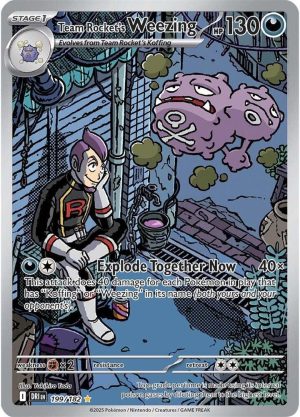Team Rocket's Weezing - 199/182: Destined Rivals