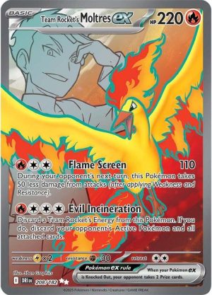 Team Rocket's Moltres ex - 208/182: Destined Rivals