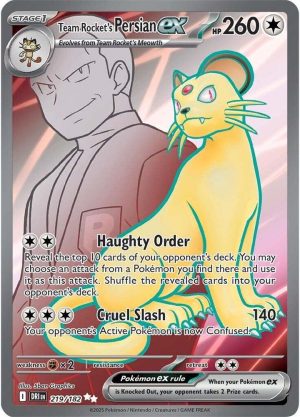 Team Rocket's Persian ex - 219/182: Destined Rivals