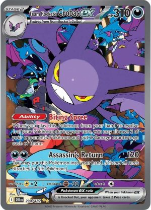 Team Rocket's Crobat ex - 234/182: Destined Rivals