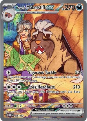 Arven's Mabosstiff ex - 235/182: Destined Rivals