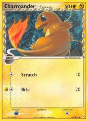 Charmander (Delta Species) - 49/100: Crystal Guardians