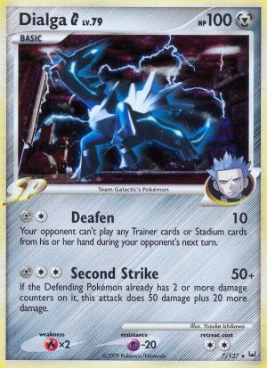 Dialga G – 7/127: League & Championship Cards