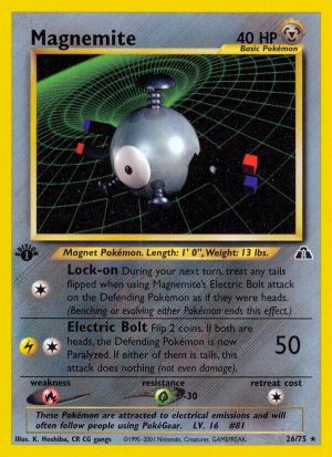 Magnemite (26) – 26: Neo Discovery