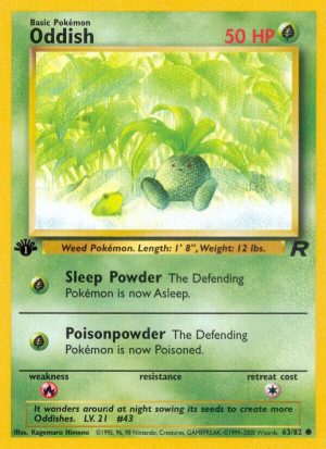 Oddish – 63/82: Team Rocket
